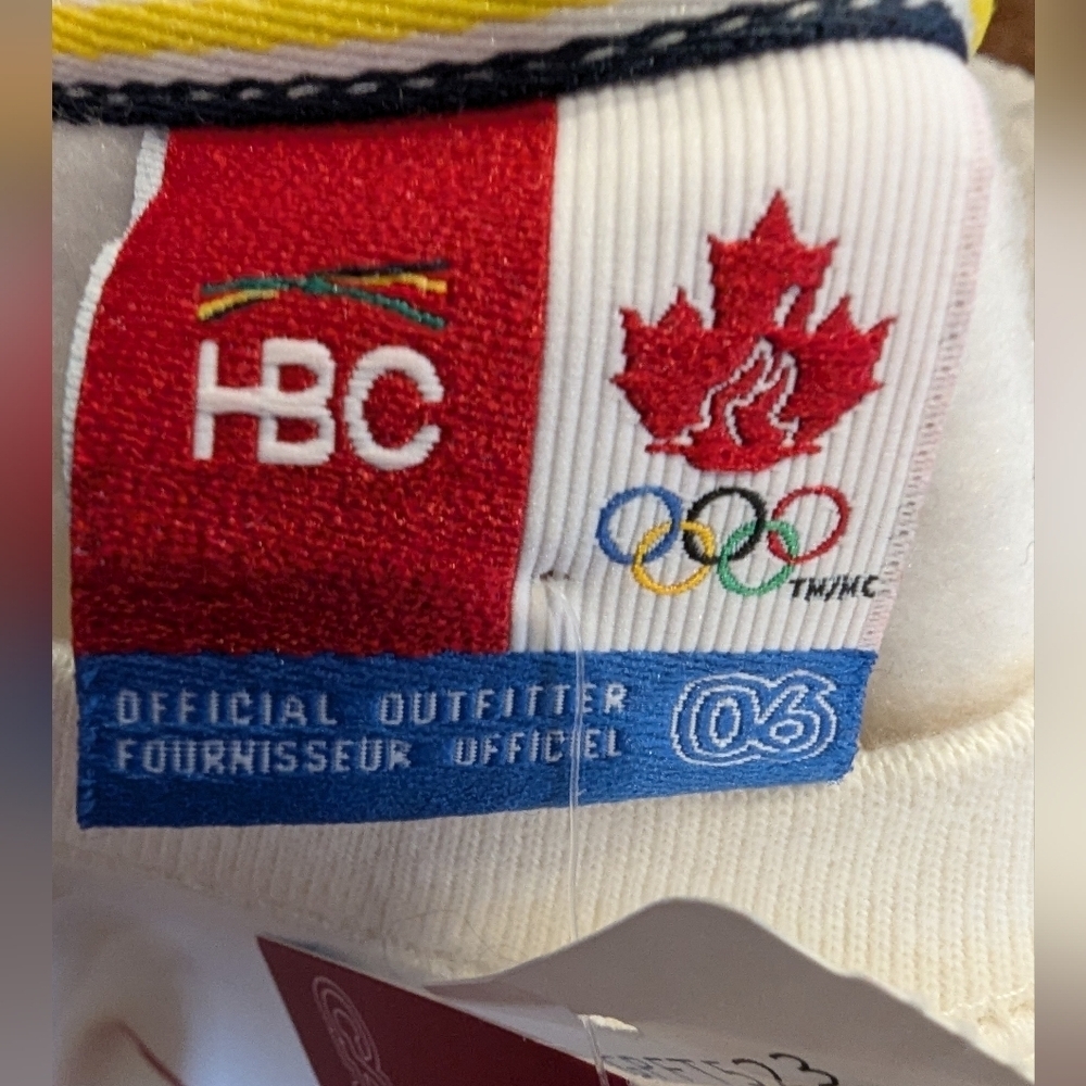Canada Olympic Team Cotton sweat shirt, XS/S women 14 youth HBC - Picture 12 of 14